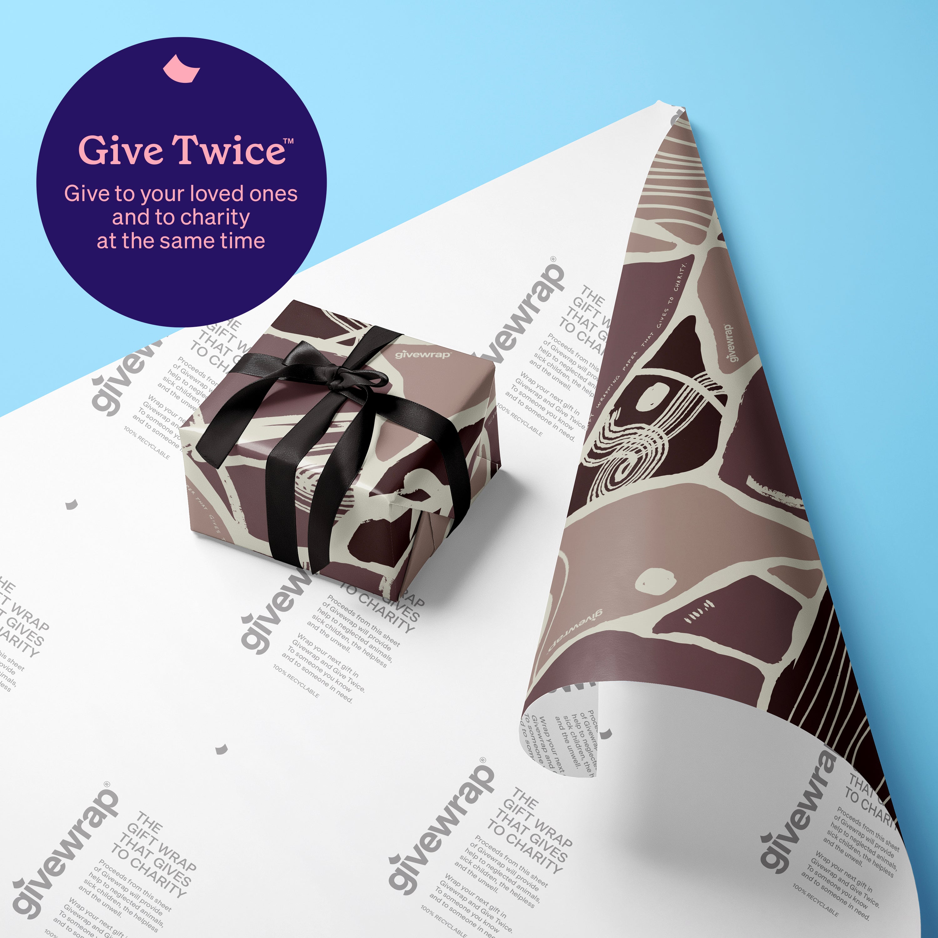 50cm x 70cm Eco-Friendly Wrapping Paper - Luxe Bundle (6 Sheets)