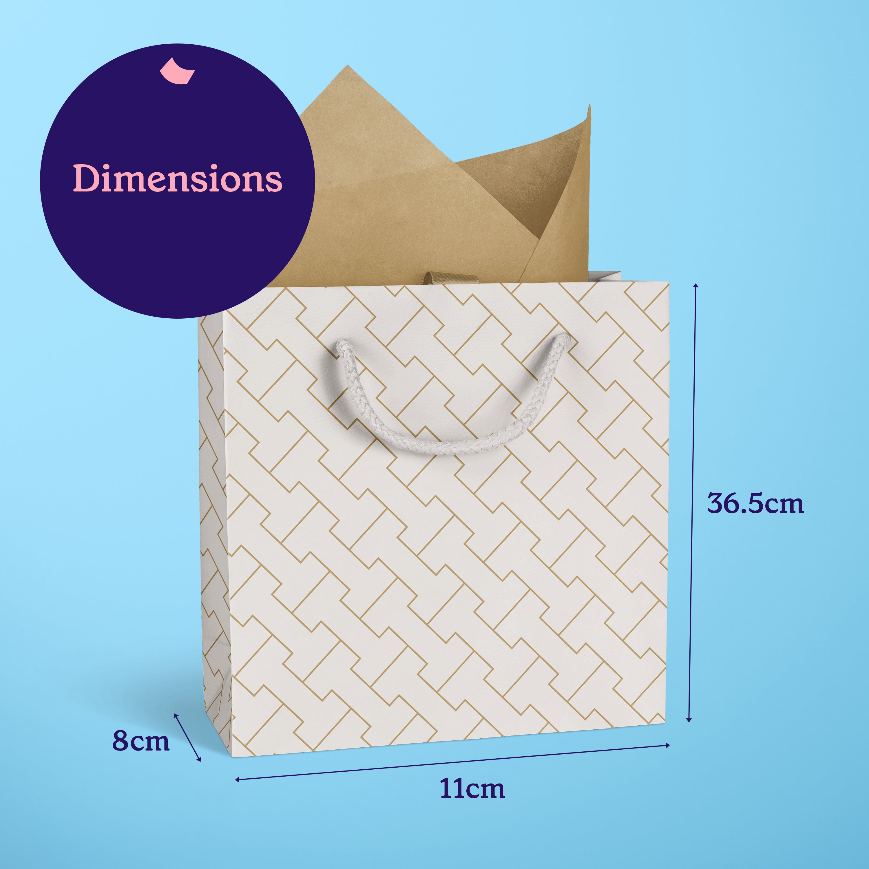 Luxe Gift Bags - 4pk