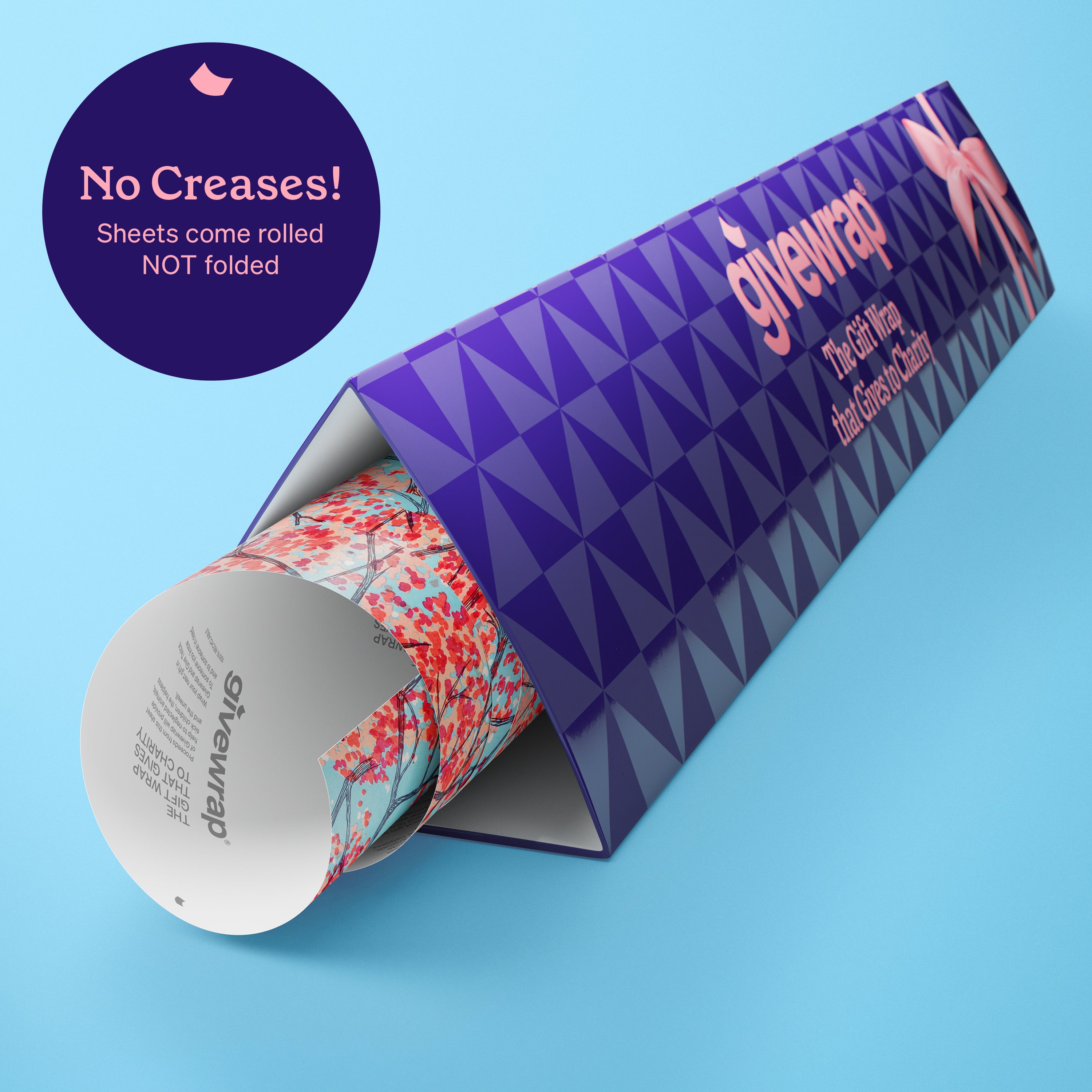 50cm x 70cm Eco-Friendly Wrapping Paper - Cherry Blossom Bundle (6 Sheets)