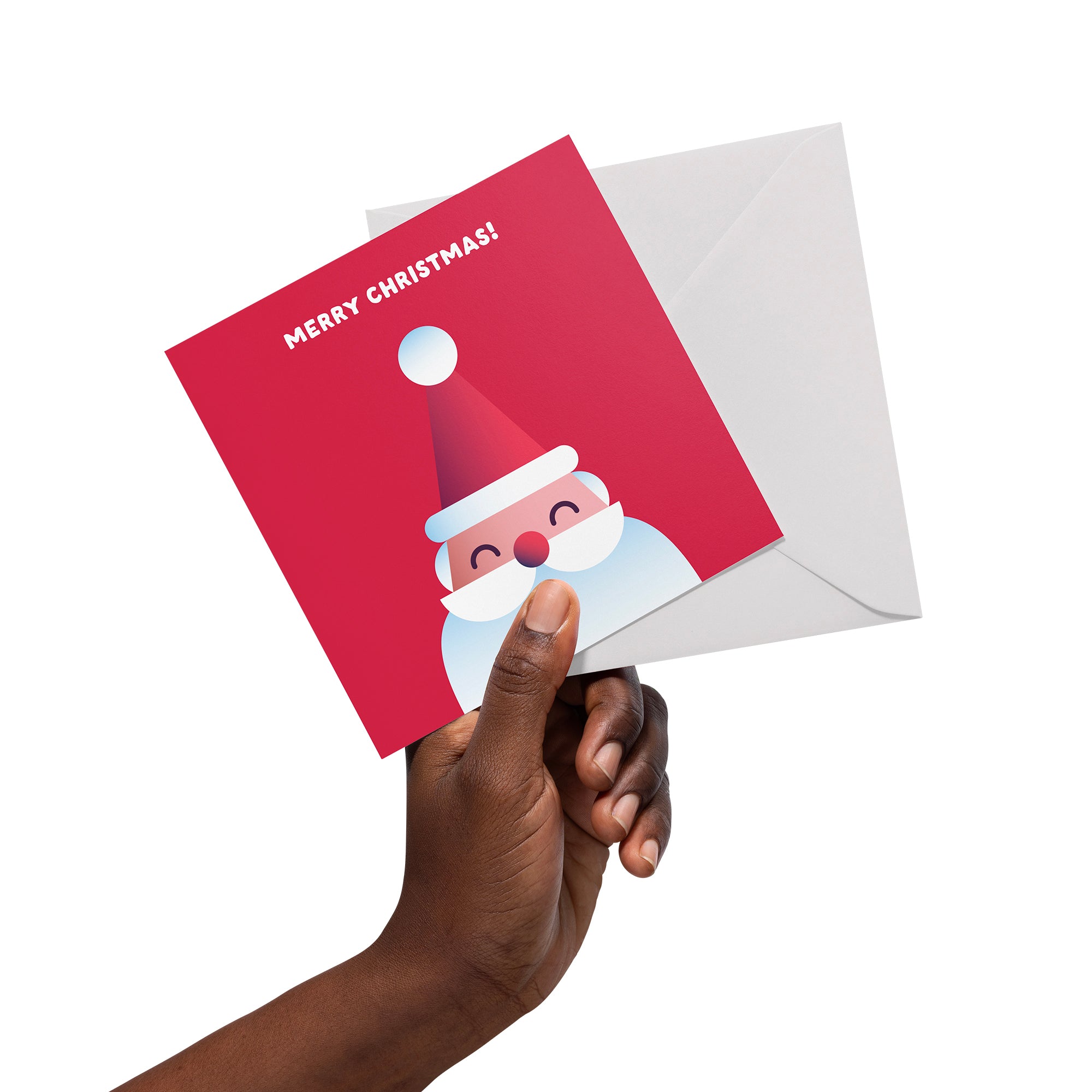 10 Christmas Greeting Cards - Santa and Koala