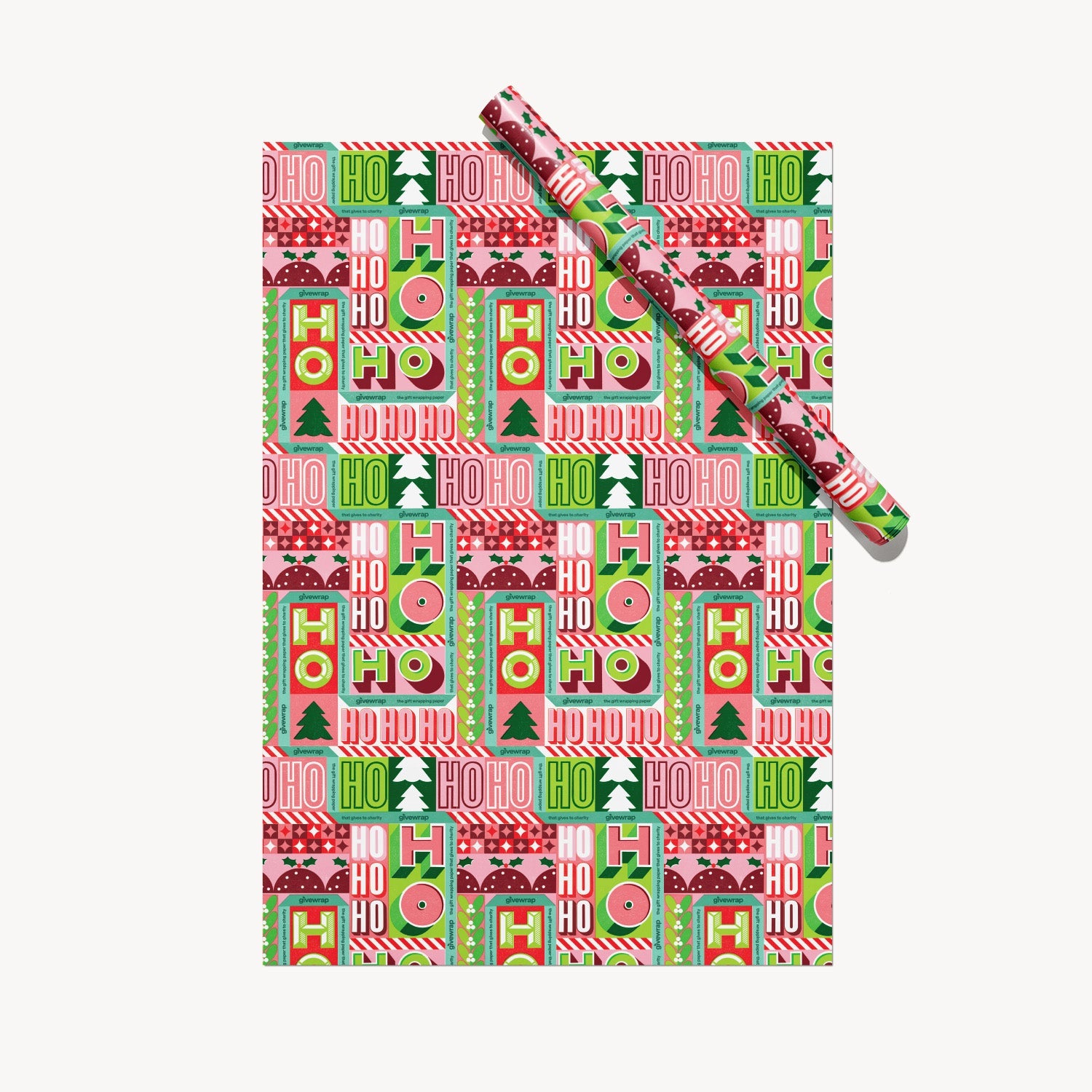 HoHoHo Wrapping Paper Bundle (6 Sheets)