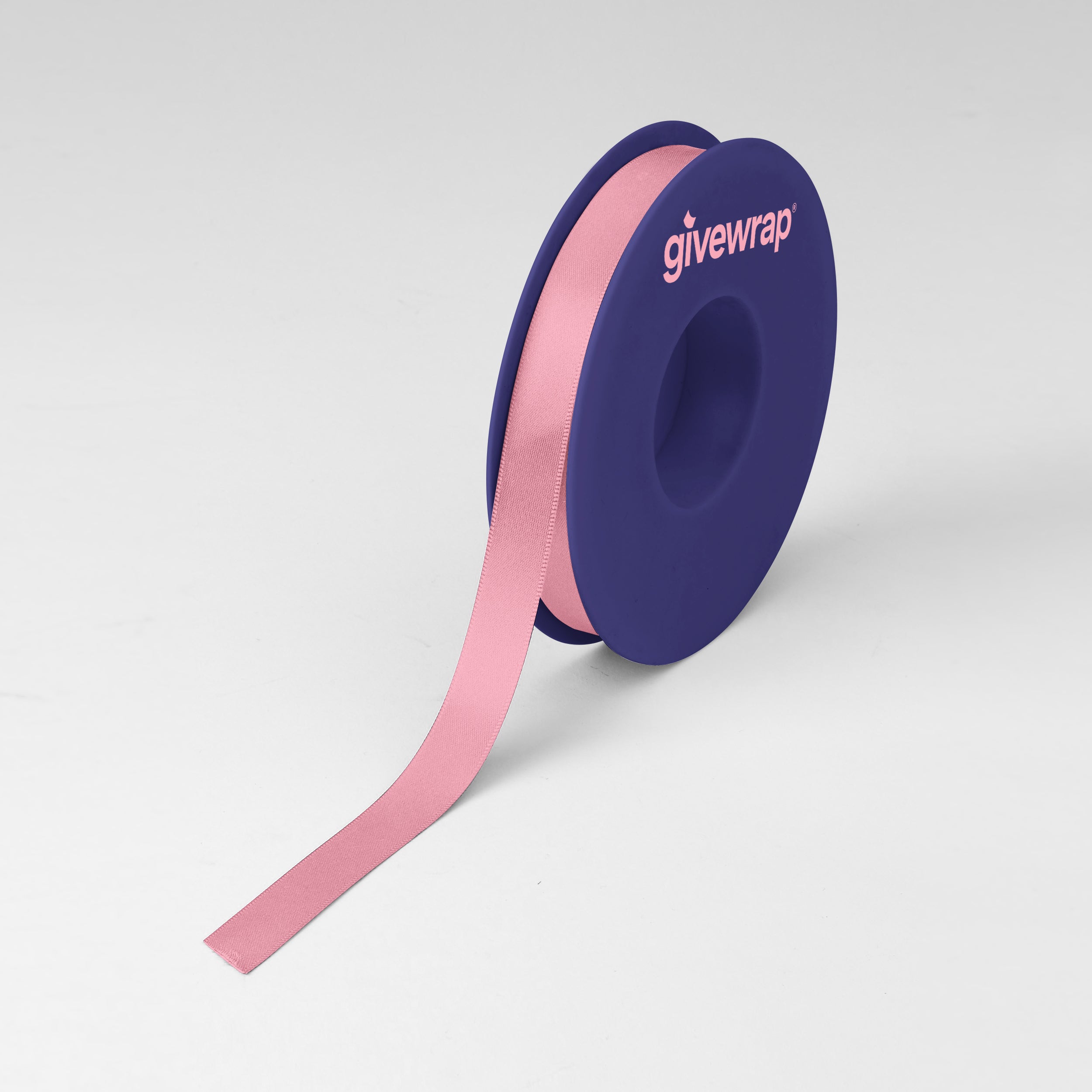 Premium Double-Sided Satin Ribbon Pink (25M x 25MM)