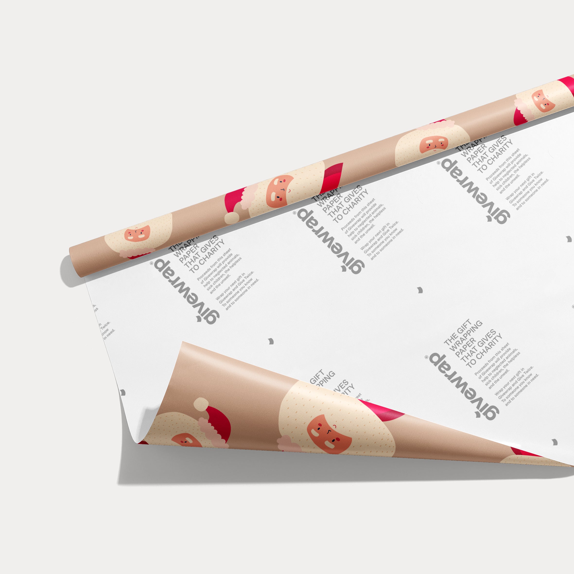 Santa Beige 3M Wrapping Paper Roll