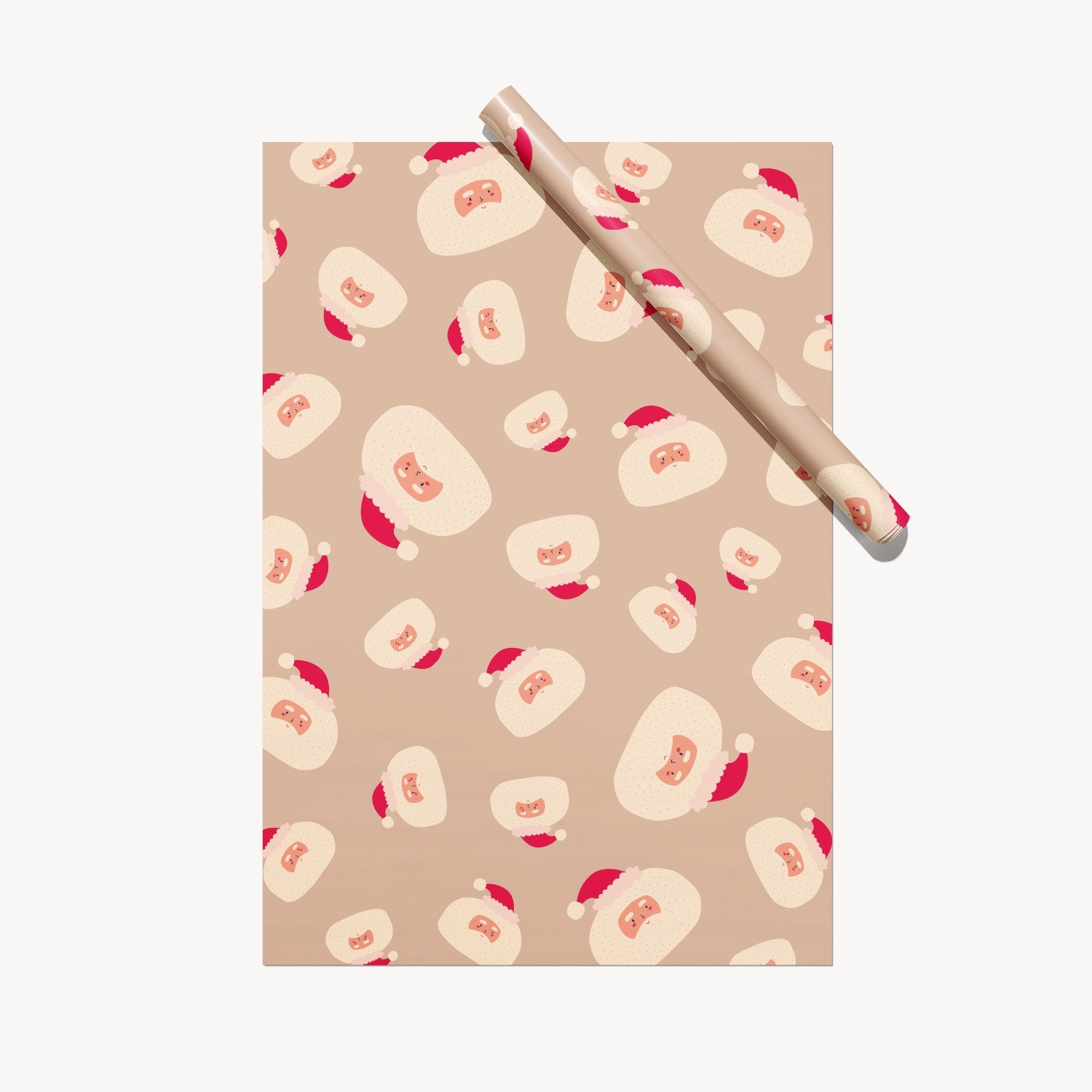 Santa Wrapping Paper Bundle (6 Sheets)