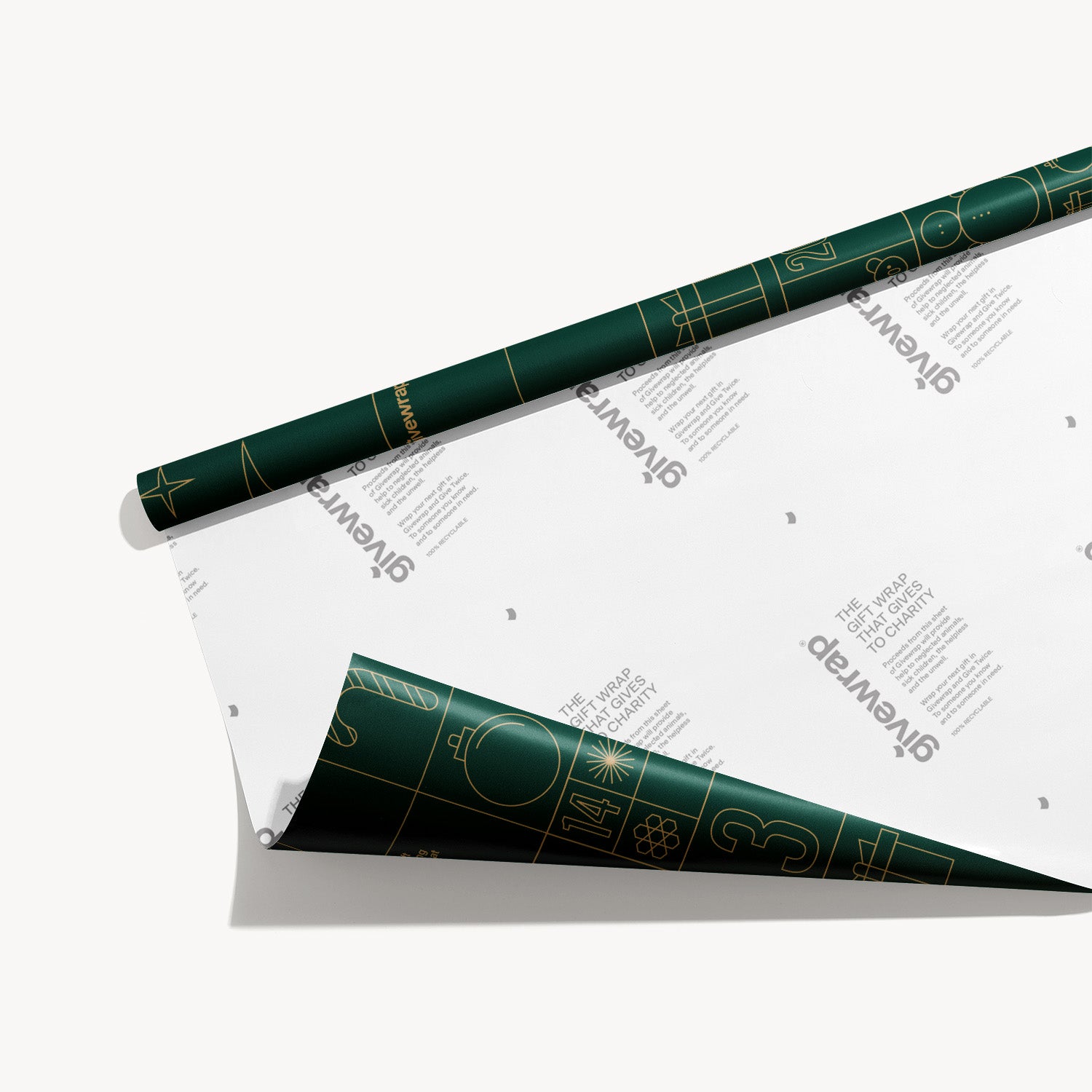 Advent Emerald Wrapping Paper