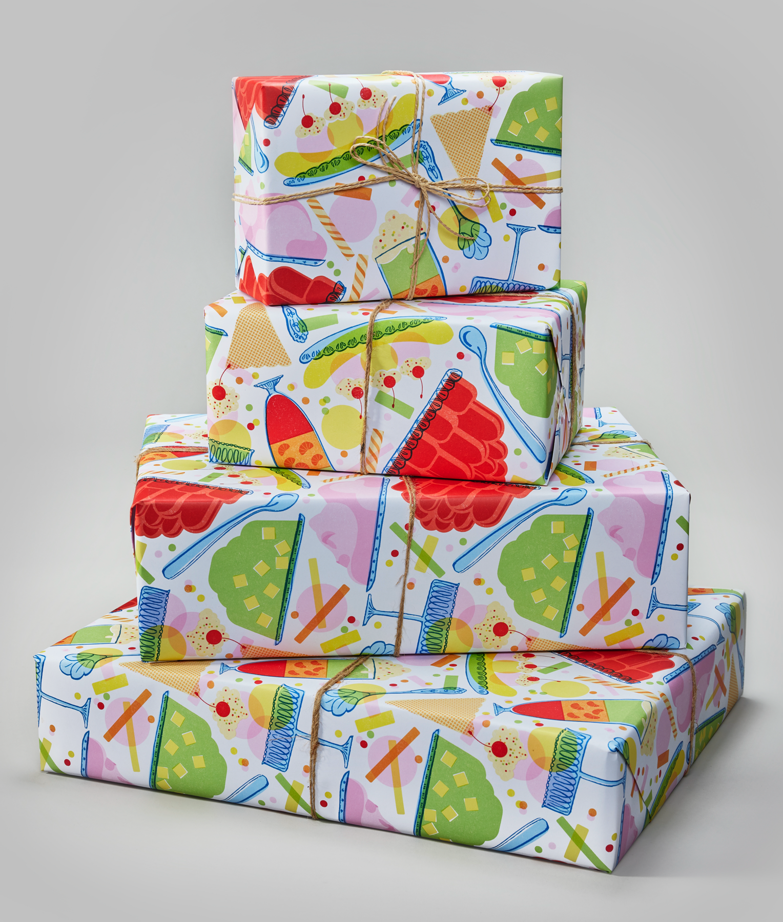 Jelly & Ice-Cream Wrapping Paper