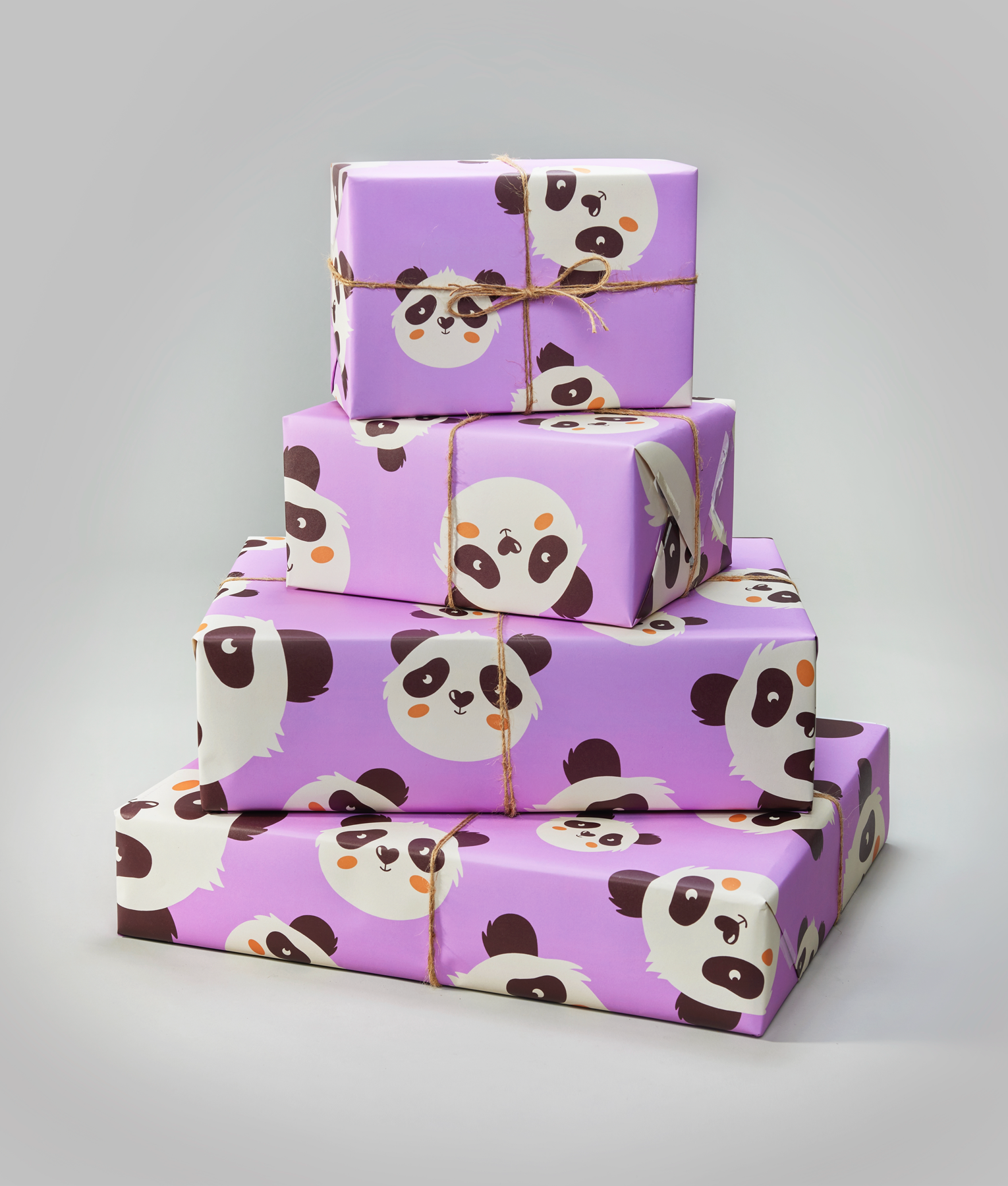 Panda Wrapping Paper