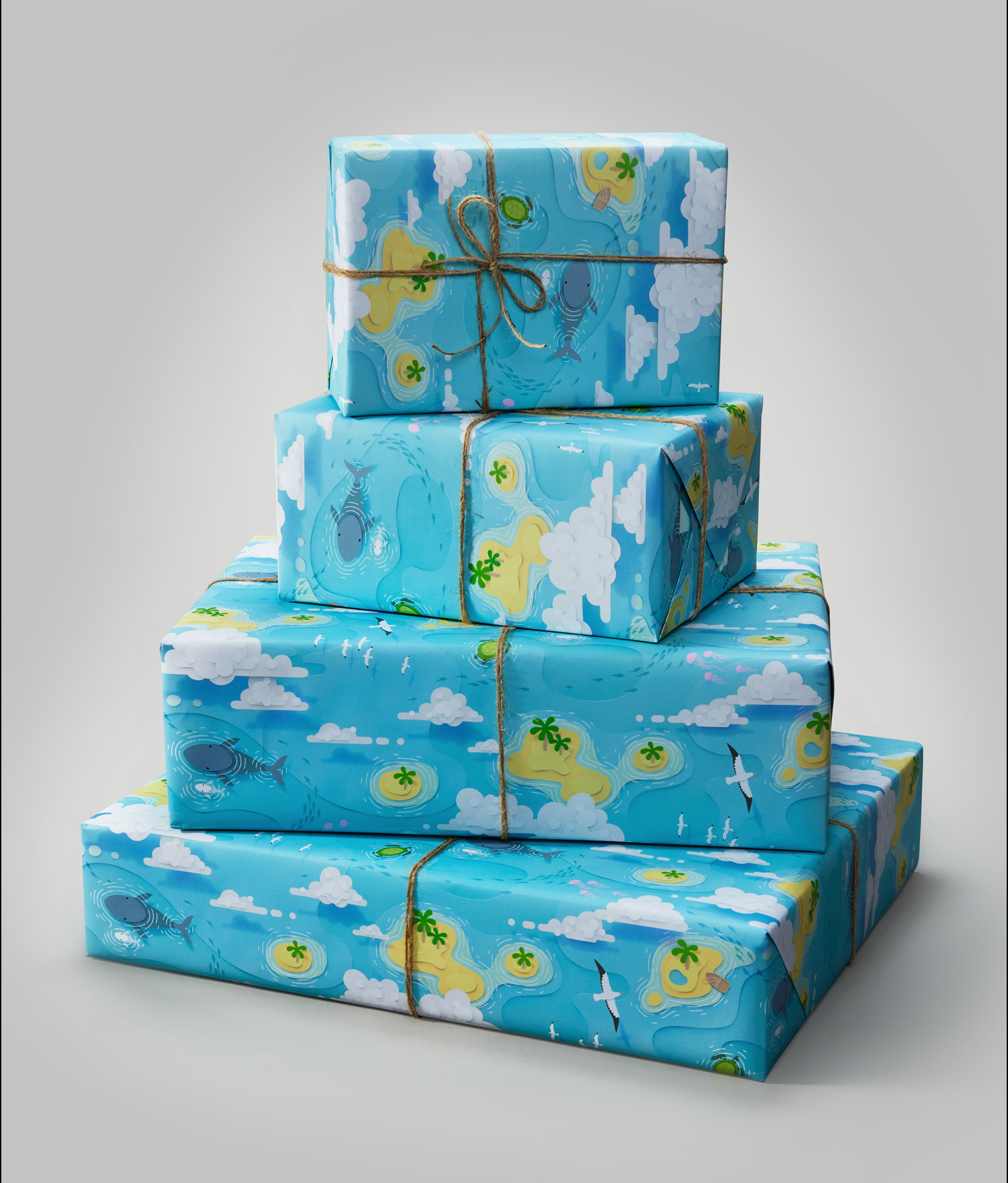 Seascape Wrapping Paper
