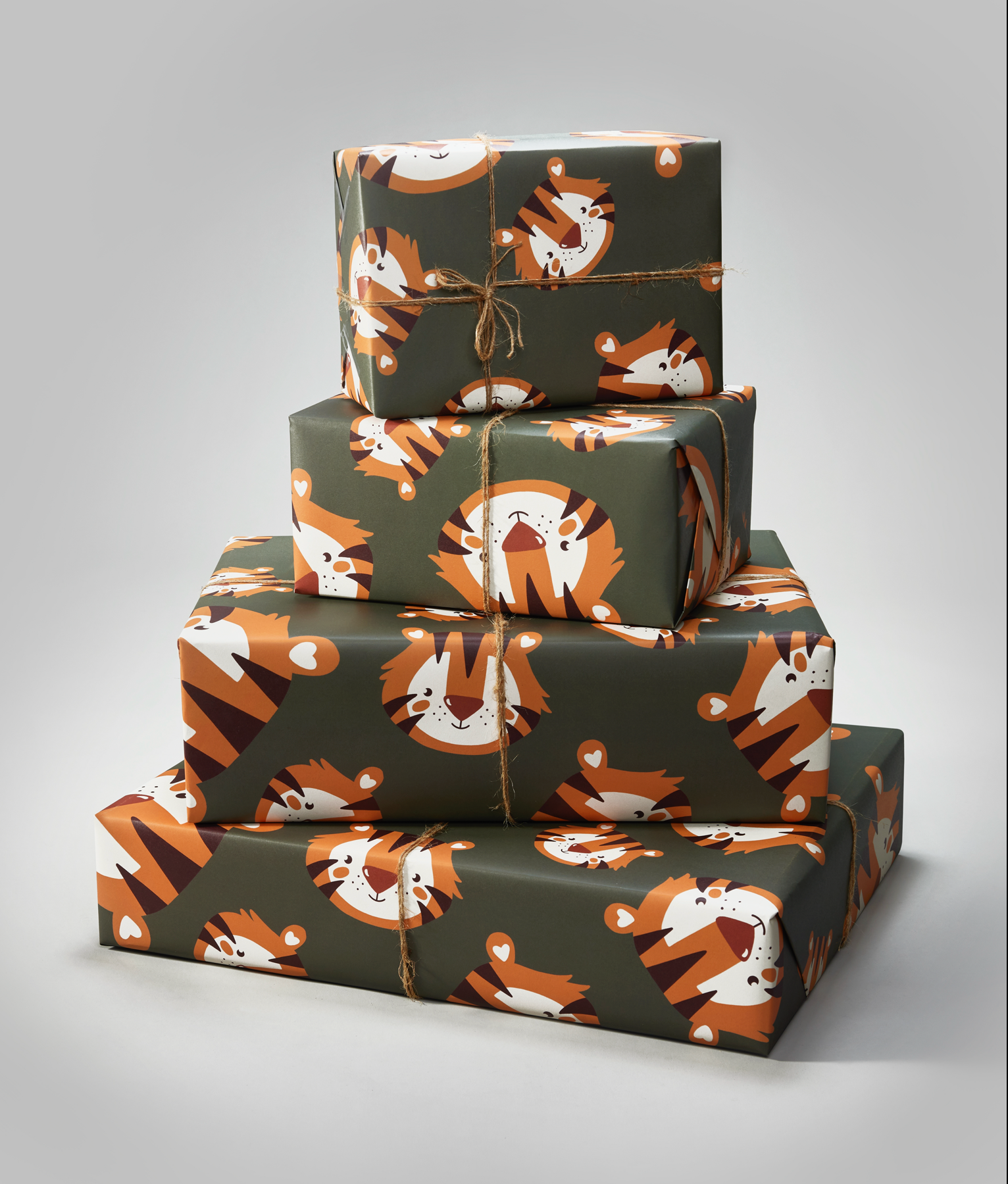 Tiger Wrapping Paper